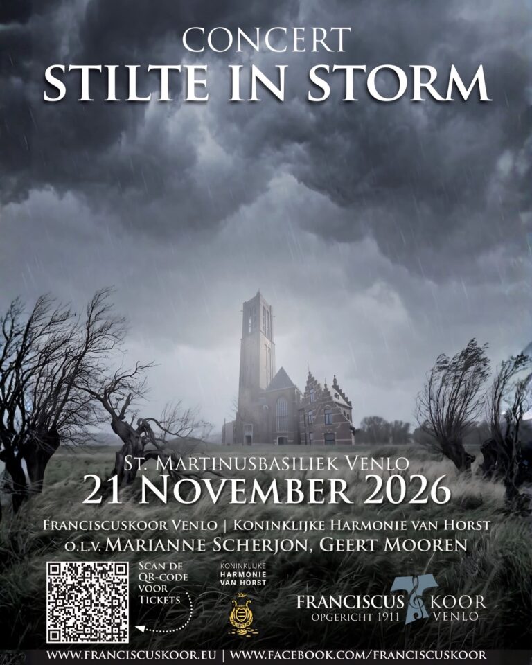 Kaartverkoop concert “Stilte in Storm”